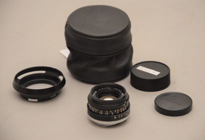 null Appareil photographique, objectif Leica. Objectif Leitz Canada Summicron 2/35...