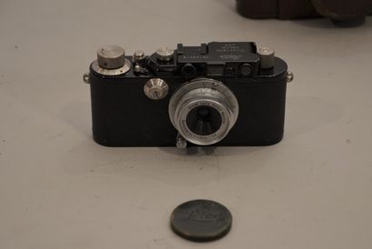 null Appareil photographique Leitz Leica. Boitier Leitz Leica III (1933) n°109419...