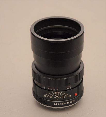 null Appareil photographique, objectif Leica. Objectif Leitz Elmarit-R 2.8/90 mm...