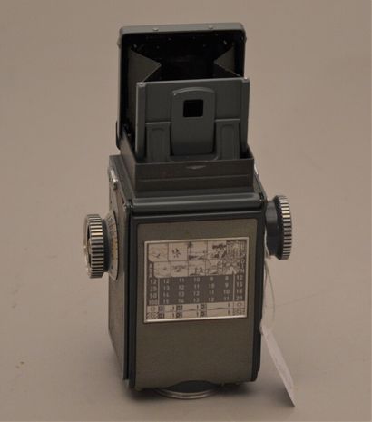 null Appareil photographique. Boitier Rollei Rolleiflex 4x4 (Baby Grey n°2040376)...
