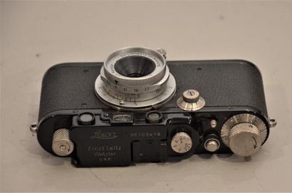 null Appareil photographique Leitz Leica. Boitier Leitz Leica III (1933) n°109419...