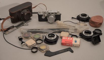 null Appareil photographique Leitz Leica. Boitier Leitz Leica Ic (1951) n°561721...