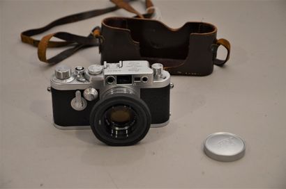 null Appareil photographique Leitz Leica. Boitier Leitz Leica IIIg (1957) n°858 311...