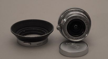 null Appareil photographique, objectif Leica. Objectif Leitz Super-Angulon 4/21 n°1...