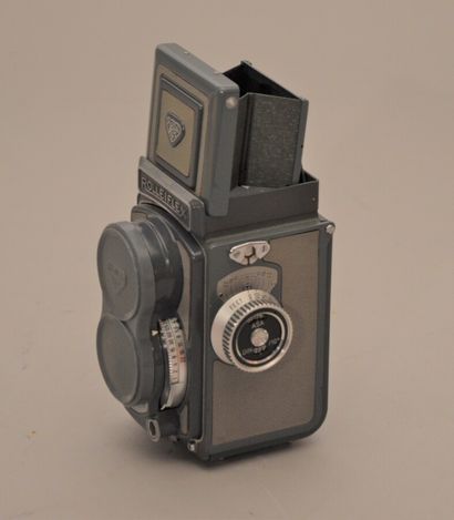 null Appareil photographique. Boitier Rollei Rolleiflex 4x4 (Baby Grey n°2040376)...