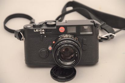 null Appareil photographique Leitz Leica. Boitier Leitz Leica M6 noir (1997) n°2295996...