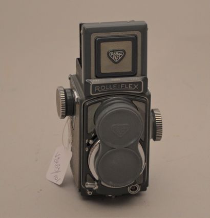 null Appareil photographique. Boitier Rollei Rolleiflex 4x4 (Baby Grey n°2040376)...