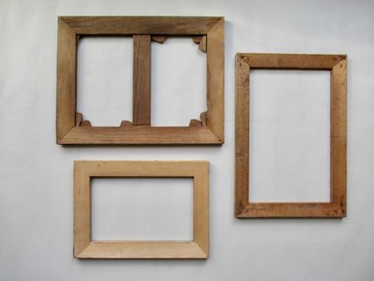 null Set of wooden frames for paintings in fir wood

Good condition, used condition,...