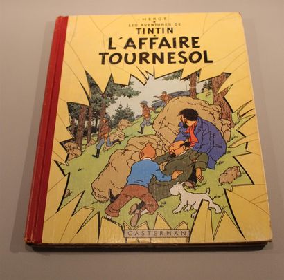 null HERGE Tintin

Tintin l'Affaire Tournesol EO 1956, B19, coins et coiffes frottés...