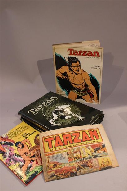 null EDGAR RICE BURROUGHS TARZAN Tome 1 à 3 EO 2004, TARZAN et journal de 1953