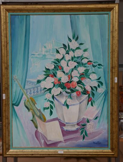 null Maurice ALVO

"Bouquet de fleurs"

Huile sur toile signée en bas à droite