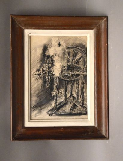 null HERVIEU Louise (1878-1954)

Le Rouet

Crayon gras non signé

A vue: 25, 5 x...