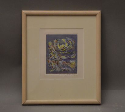 null MUCHA Willy (1905-1995)

Tourbillon

Lithographie sur papier monogrammée en...