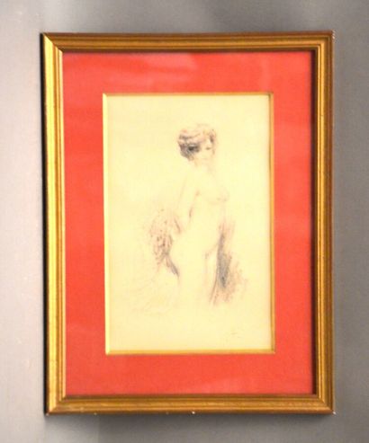 null FAIVRE Abel (1867-1945)

Jeune modèle nue

Dessin aux trois crayons signé en...