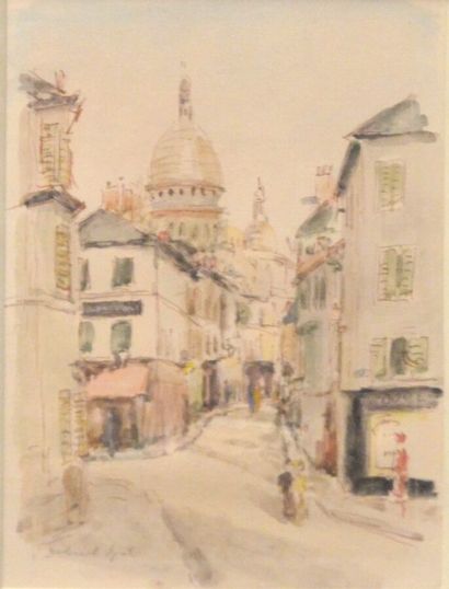 null SPAT Gabriel (1890-1967)

Street of Montmartre

Watercolor and pen signed lower...