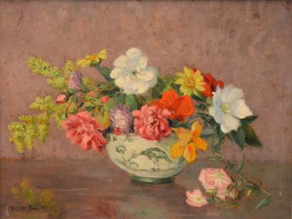 null DAVIDS Arlette

Flowers in a vase

Oil on cardboard signed lower left

35 x...