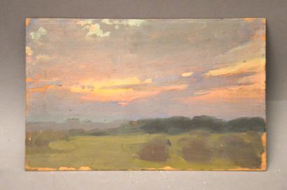 null TRIQUET Jules Octave (1867-1914)

Study of a sky

Oil on cardboard dated August...