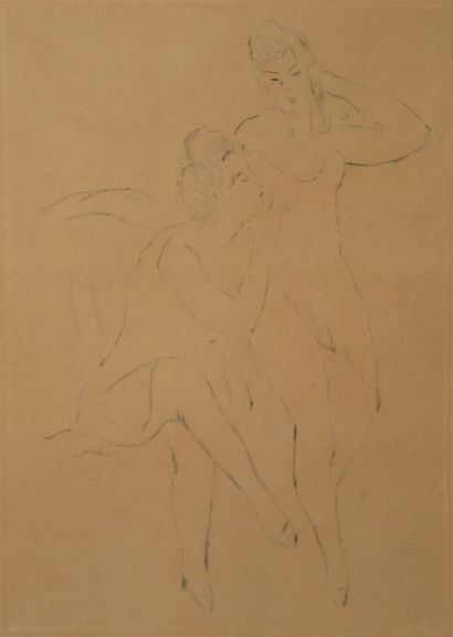 null CAMOIN Charles (1879-1965)

Two women in undress

Etching stamped lower right...