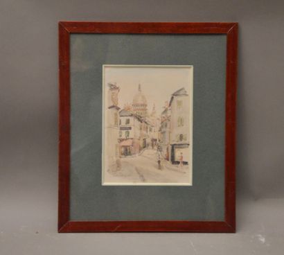 null SPAT Gabriel (1890-1967)

Street of Montmartre

Watercolor and pen signed lower...