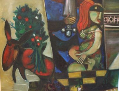 null *Liotr ROTH (1914-2002)

Femme et âne

Huile sur toile.

Non signée

80 x 100...