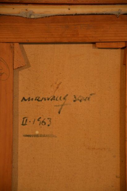 null Armando MIRAVALLS BOVE (1916-1978)

Ballerine dans le studio du peintre

Signée...