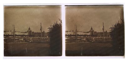 null * STEREO. 

Set of about thirty boxes of positive and negative stereoscopic...