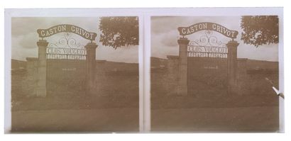 null * STEREO. 

Set of about thirty boxes of positive and negative stereoscopic...