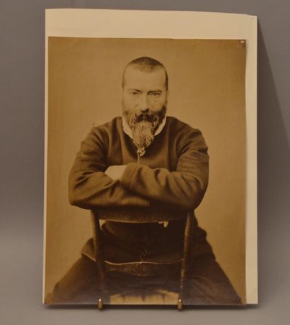 null Anonymous photographer. Portrait of the novelist and journalist Alphonse Karr....