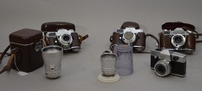 null Important Kodak set. Kodak Retina Reflex S camera with Retina-Xenar 2.8/50 mm...