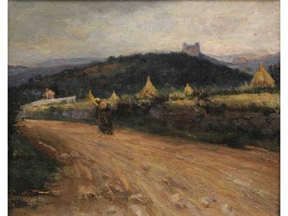 Emmanuel DE LA VILLÉON (1858-1944) Emmanuel DE LA VILLÉON (1858-1944) Paysage de...