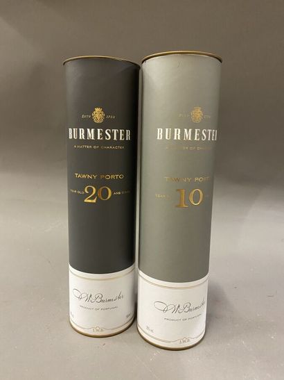 null 9 bottles: PORTO TAWNY BURMESTER 5 of 10 years and 4 of 20 years