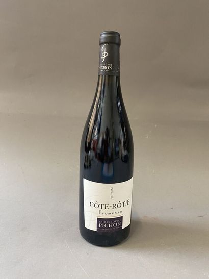 null 12 bouteilles : CÔTE-ROTIE Promesse 2019 Christophe Pichon rouge