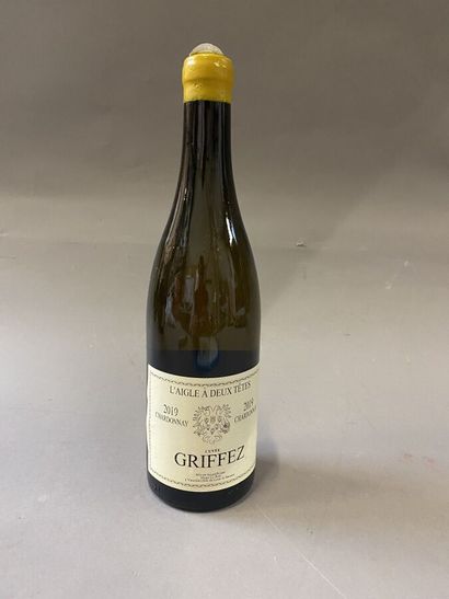 null 12 bouteilles : L'AIGLE A DEUX TETES Cuvée " GRIFFEZ" 2019 blanc