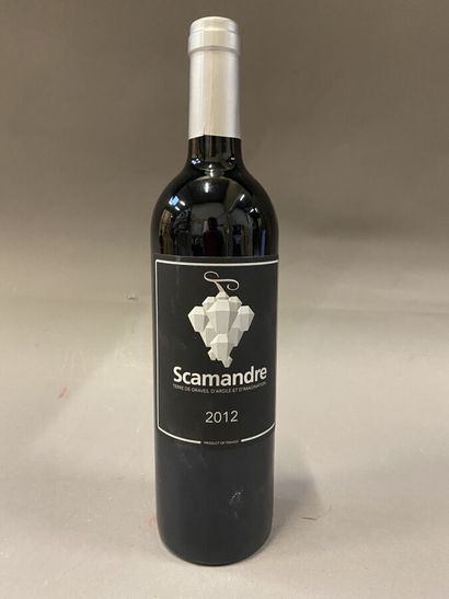 null 7 bottles : SCAMANDRE 2012 Domaine Viticoles Renouard red
