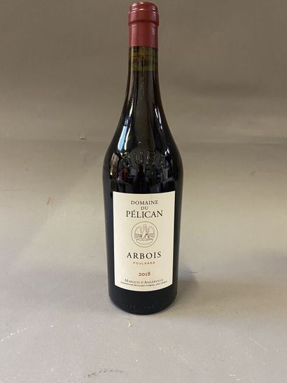 null 12 bouteilles : ARBOIS Domaine du Pélican 2018 Marquis d'Angerville rouge