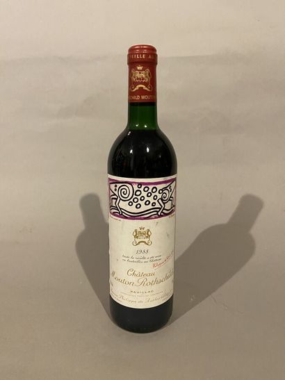 null 1 bouteille Château Mouton Rothschild 1988 (BG)