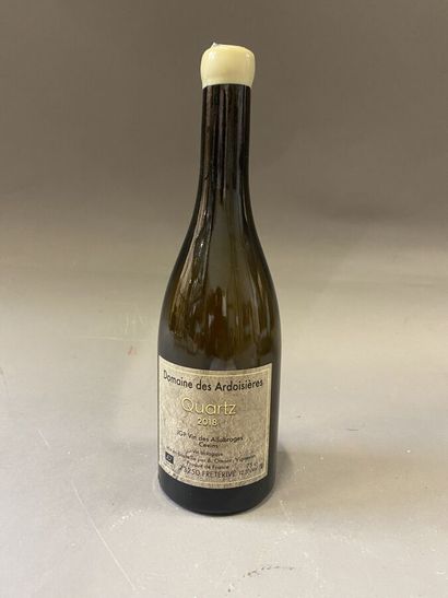 null 11 bouteilles : QUARTZ Domaine des Ardoisières 2018 B.Omont blanc