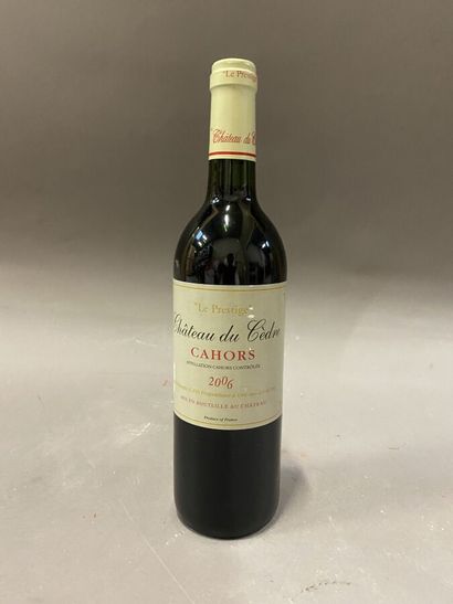 null 12 bottles : Château du Cèdres 2006 Cahors