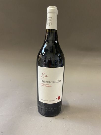 null 6 bottles : CHÂTEAU DE MALENGIN 2018 Montagne Saint Emilion red