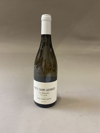 null 12 bottles : NUITS SAINT GEOGES "les Argillats 2019 Jean-Pierre Guyon white