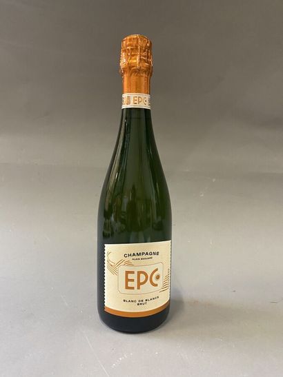 null 10 bouteilles : CHAMPAGNE EPC Blanc de Blancs Brut