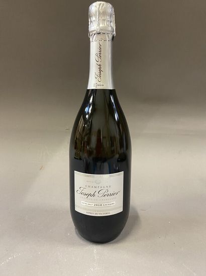 null 6 bouteilles : CHAMPAGNE Esprit de Victoire 2010 Joseph Perrier