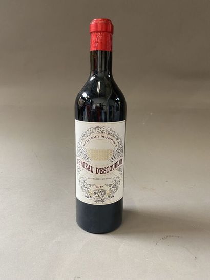 null 10 bottles : Château D'ESTOUBLON 2017 Les Baux de Provence