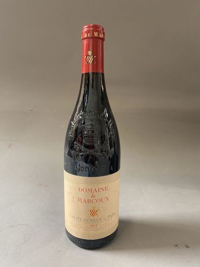 null 8 bouteilles : CHÂTEAUNEUF DU PAPE 2012 Domaine de Marcoux rouge