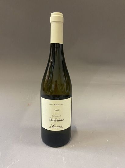 null 8 bouteilles : SAUMUR BREZE 2017 Domaine Guiberteau blanc