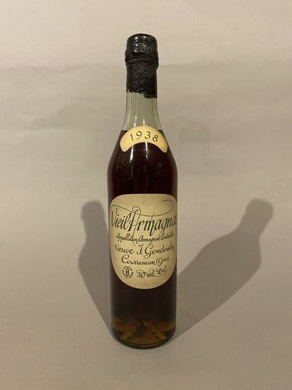 null 1 bottle of Armagnac 1938 Veuve J.Goudoulin