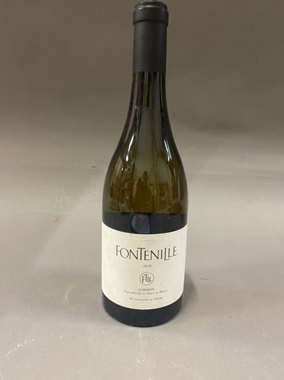 null 9 bottles : FONTENILLE 2019 Luberon Vignoble de la Vallée du Rhone white
