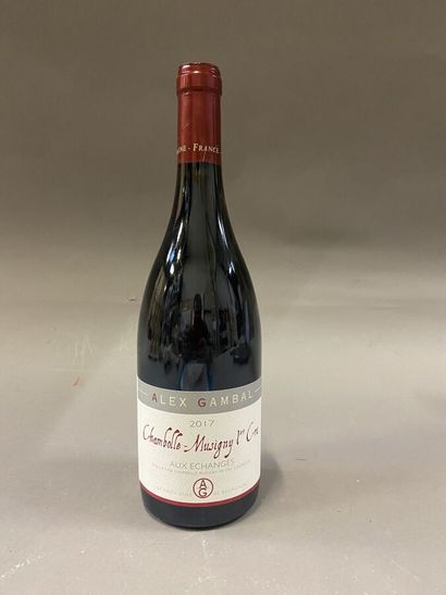 null 8 bottles : CHAMBOLLE MUSIGNY 1er Cru AUX ECHANGES 2017 Alex Gambal red
