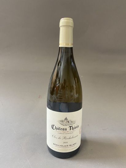 null 12 bottles : CHÂTEAU THIVIN Clos de Rochebonne 2019 Famille Geoffray white