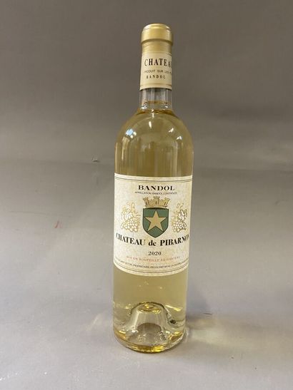 null 6 bottles : CHÂTEAU DE PIBARNON 2020 Bandol white